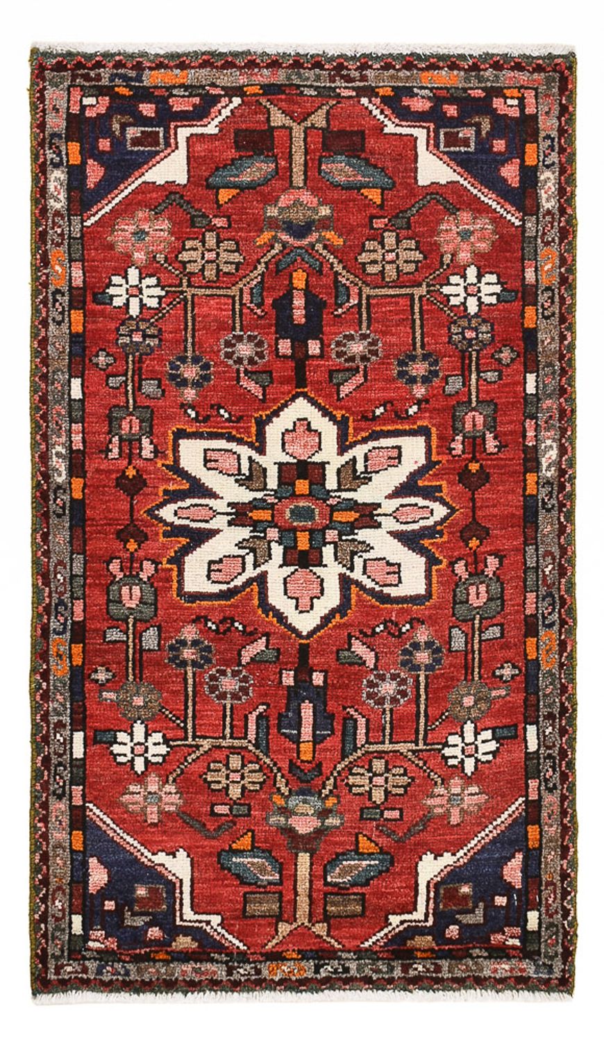 Alfombra persa - Nómada - 100 x 60 cm - rojo