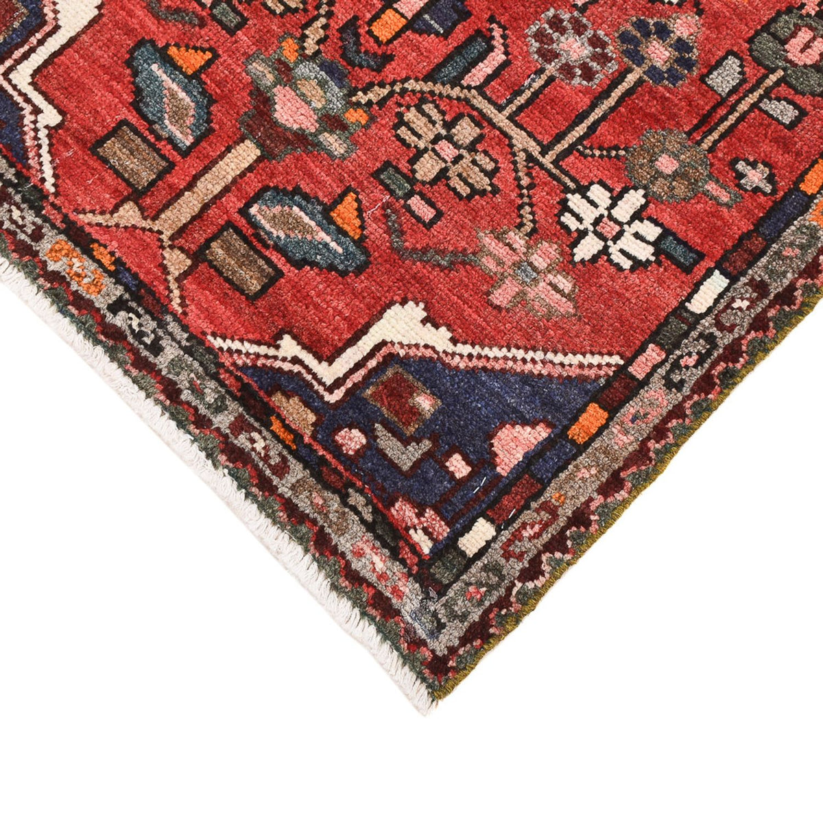 Alfombra persa - Nómada - 100 x 60 cm - rojo