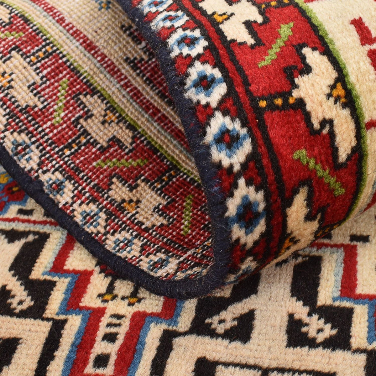 Alfombra persa - Nómada - 100 x 60 cm - multicolor