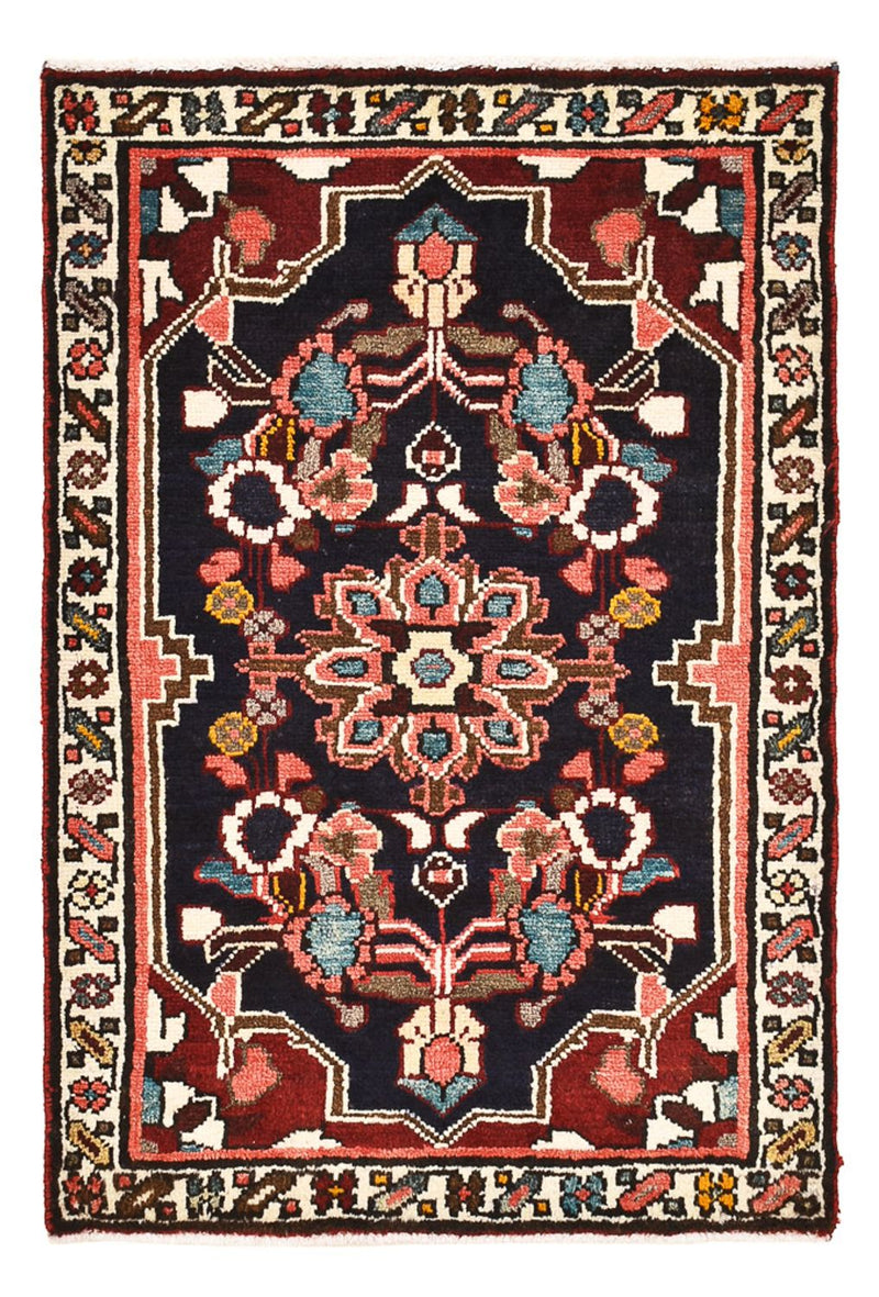 Alfombra persa - Nómada - 87 x 60 cm - multicolor