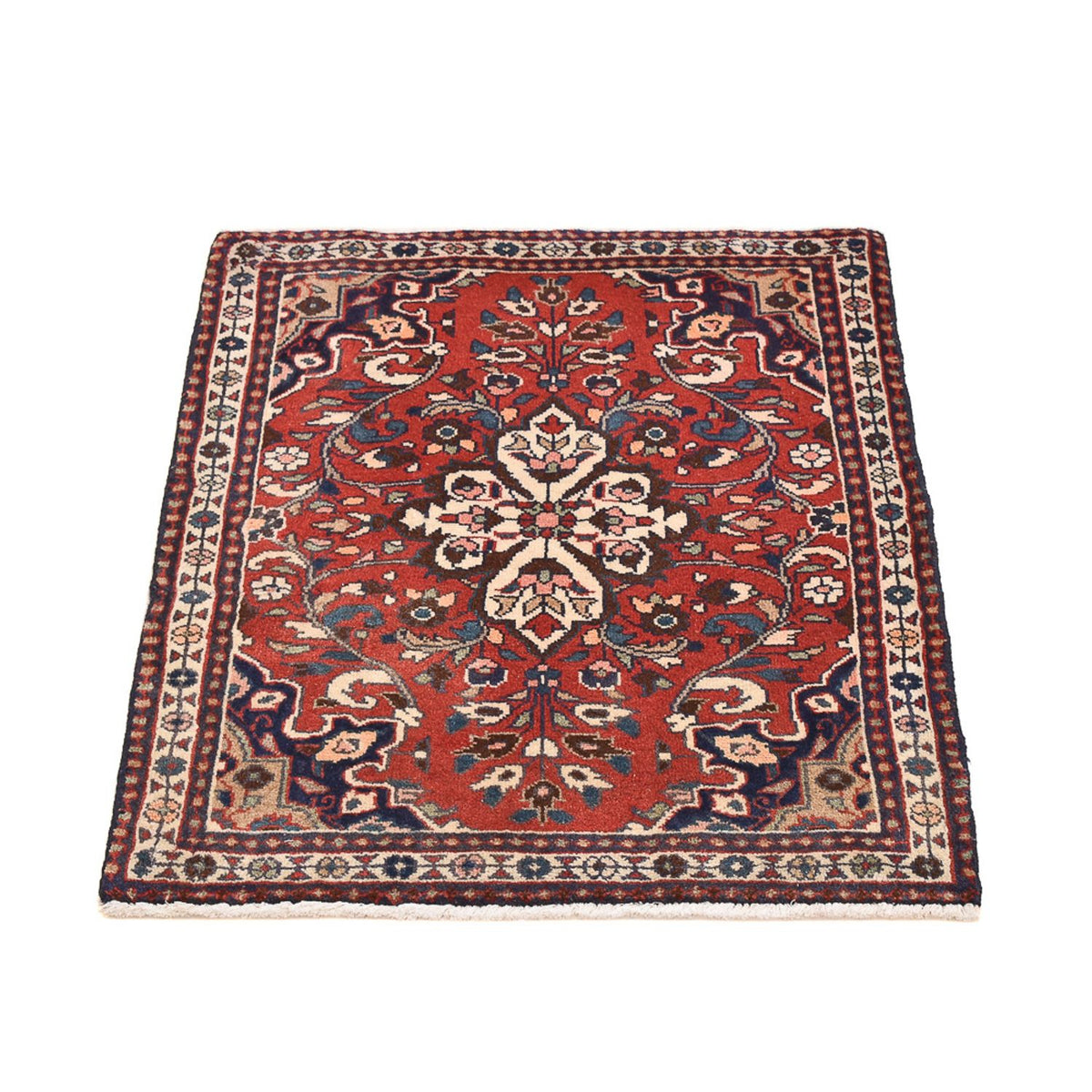 Alfombra persa - Nómada - 76 x 61 cm - rojo