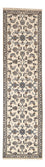 Alfombra de pasillo Alfombra persa - Nain - 311 x 79 cm - beige