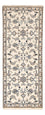 Alfombra de pasillo Alfombra persa - Nain - 200 x 80 cm - beige