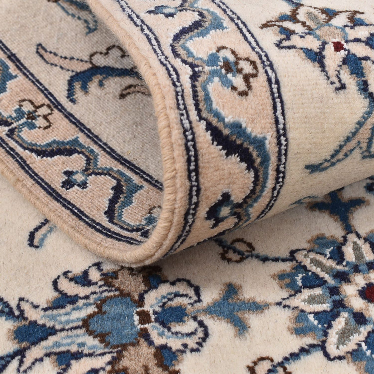 Alfombra de pasillo Alfombra persa - Nain - 190 x 80 cm - beige
