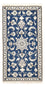 Alfombra persa - Nain - 135 x 69 cm - azul
