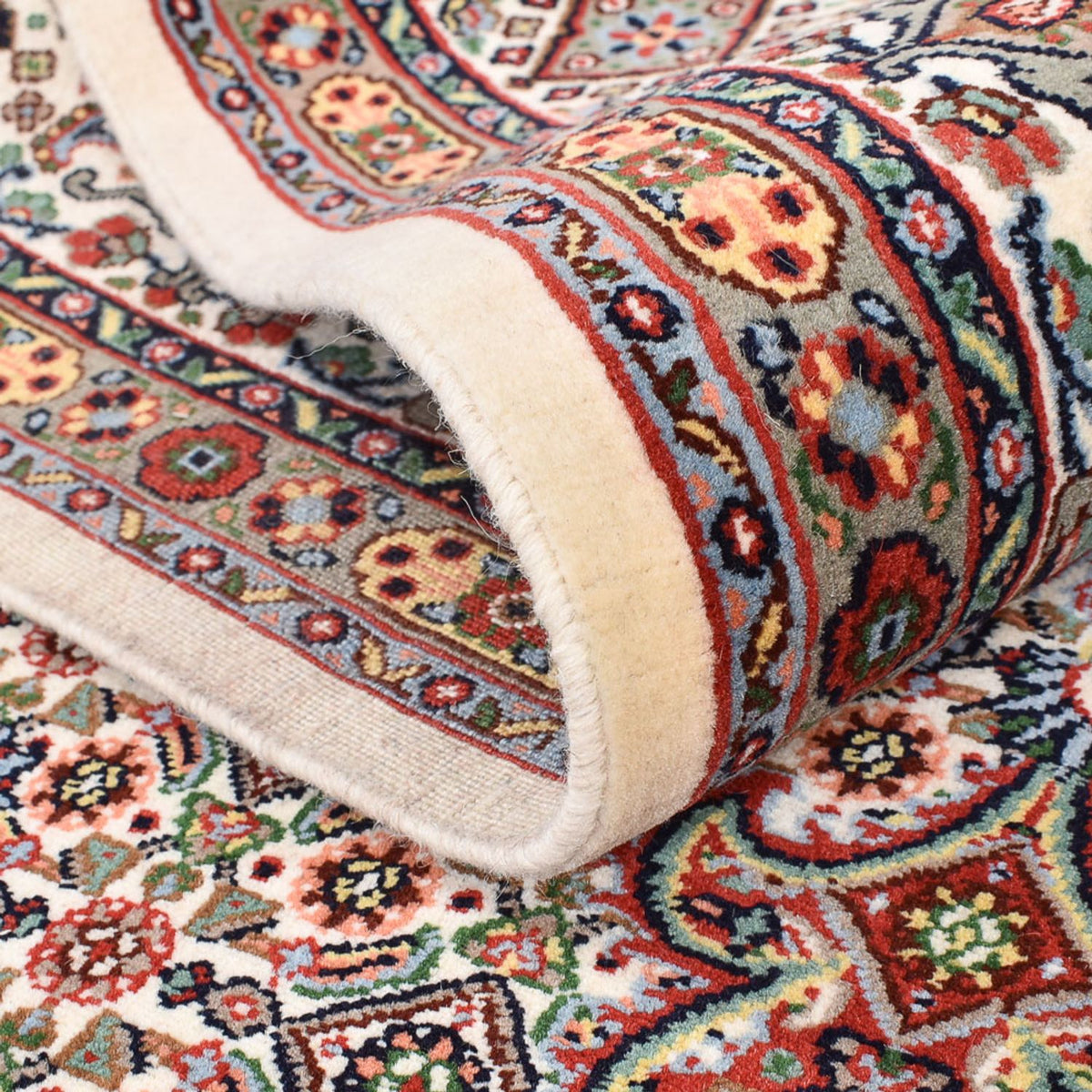 Alfombra persa - Clásica - 196 x 150 cm - marrón oscuro