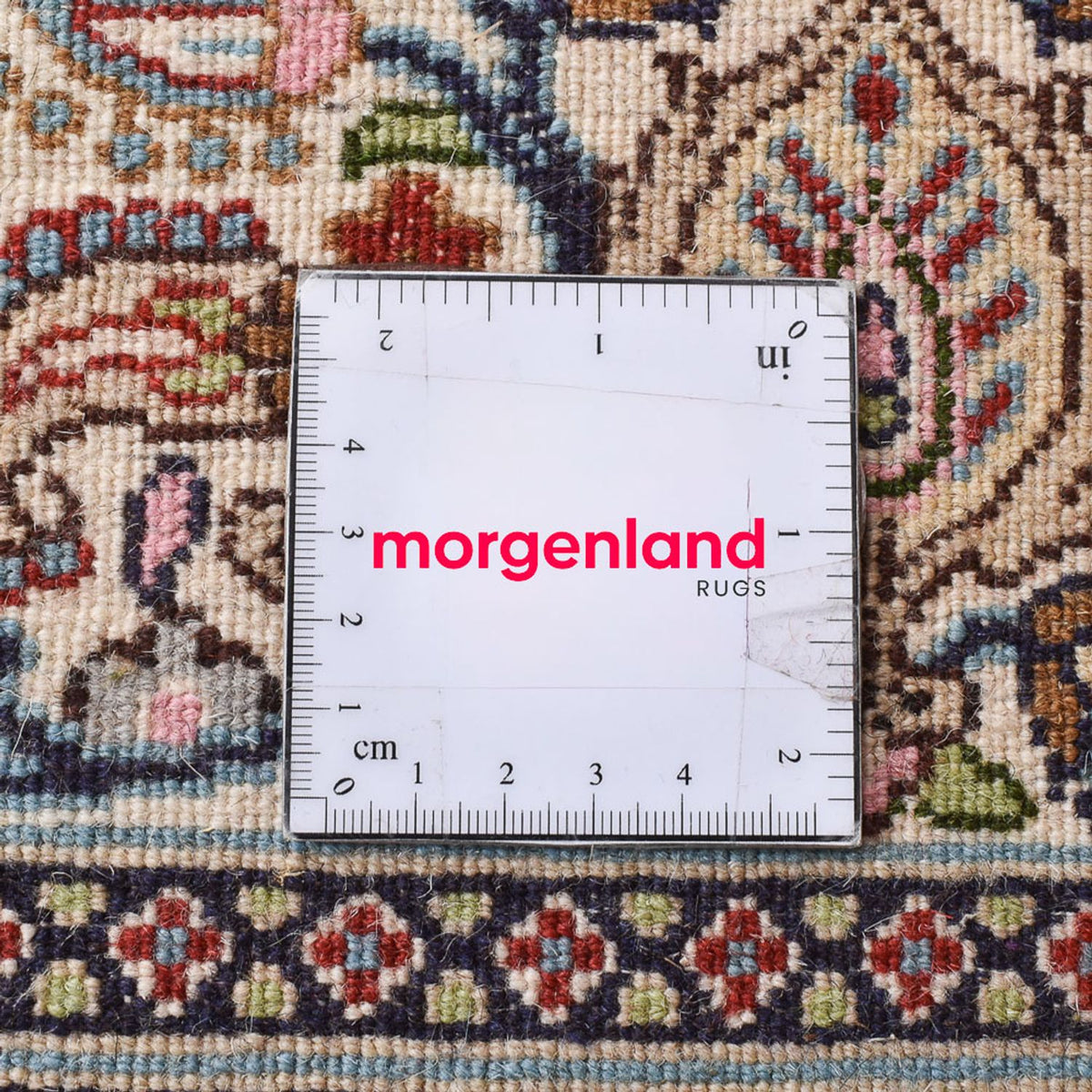 Alfombra persa - Clásica cuadrado - 200 x 200 cm - marrón claro