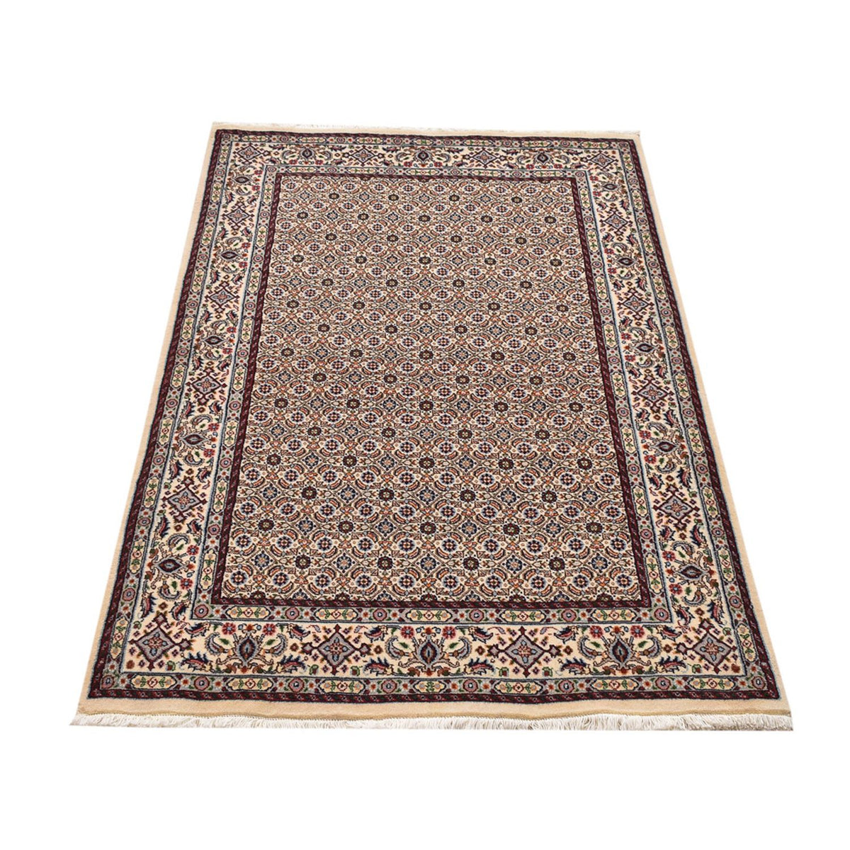 Alfombra persa - Clásica - 146 x 99 cm - marrón claro