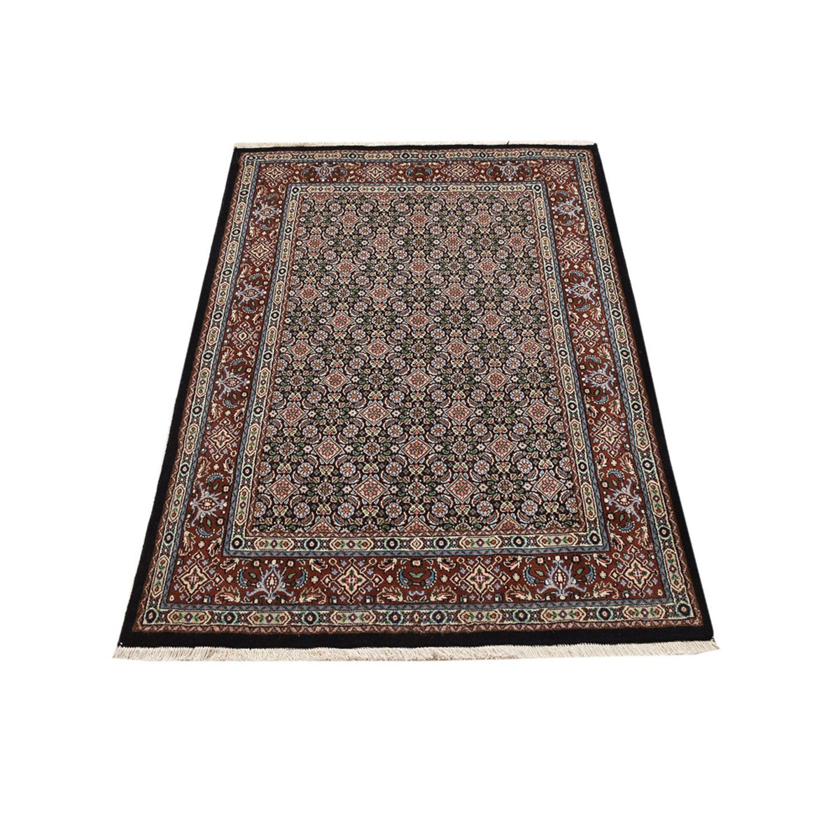 Alfombra persa - Clásica - 148 x 96 cm - marrón claro