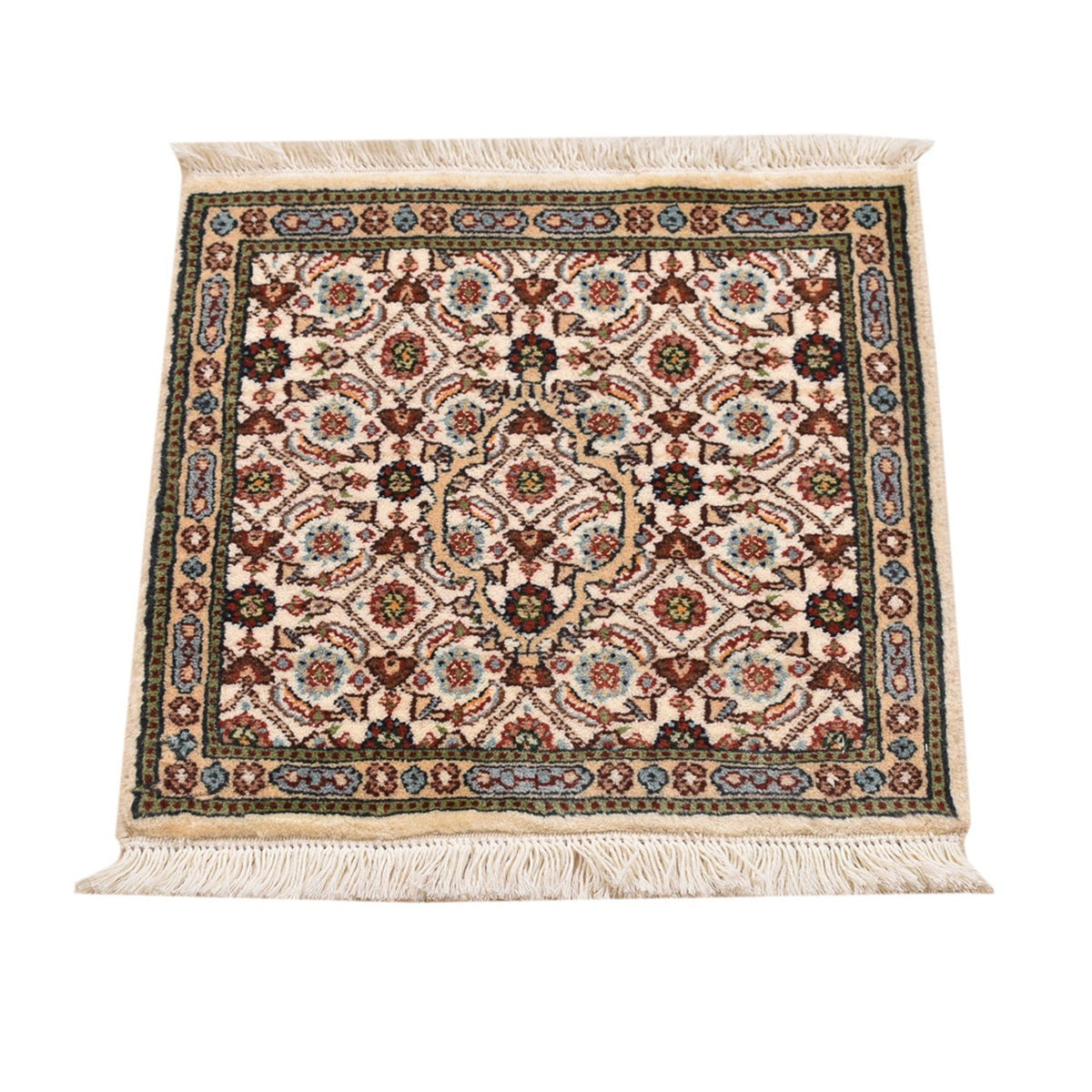 Alfombra persa - Clásica - 40 x 40 cm - multicolor
