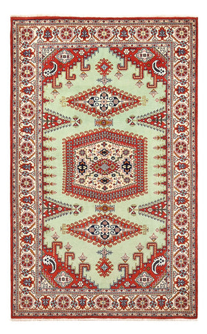 Alfombra persa - Nómada - 250 x 152 cm - verde claro