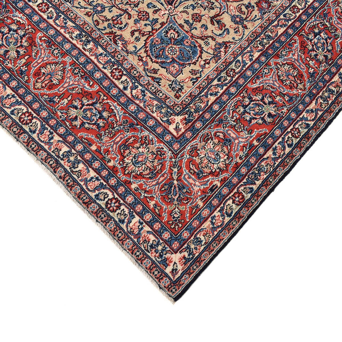 Alfombra persa - Clásica - 302 x 201 cm - azul oscuro