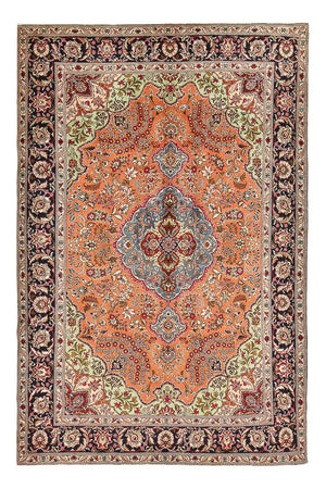 Alfombra persa - Tabriz - 307 x 198 cm - rojo claro