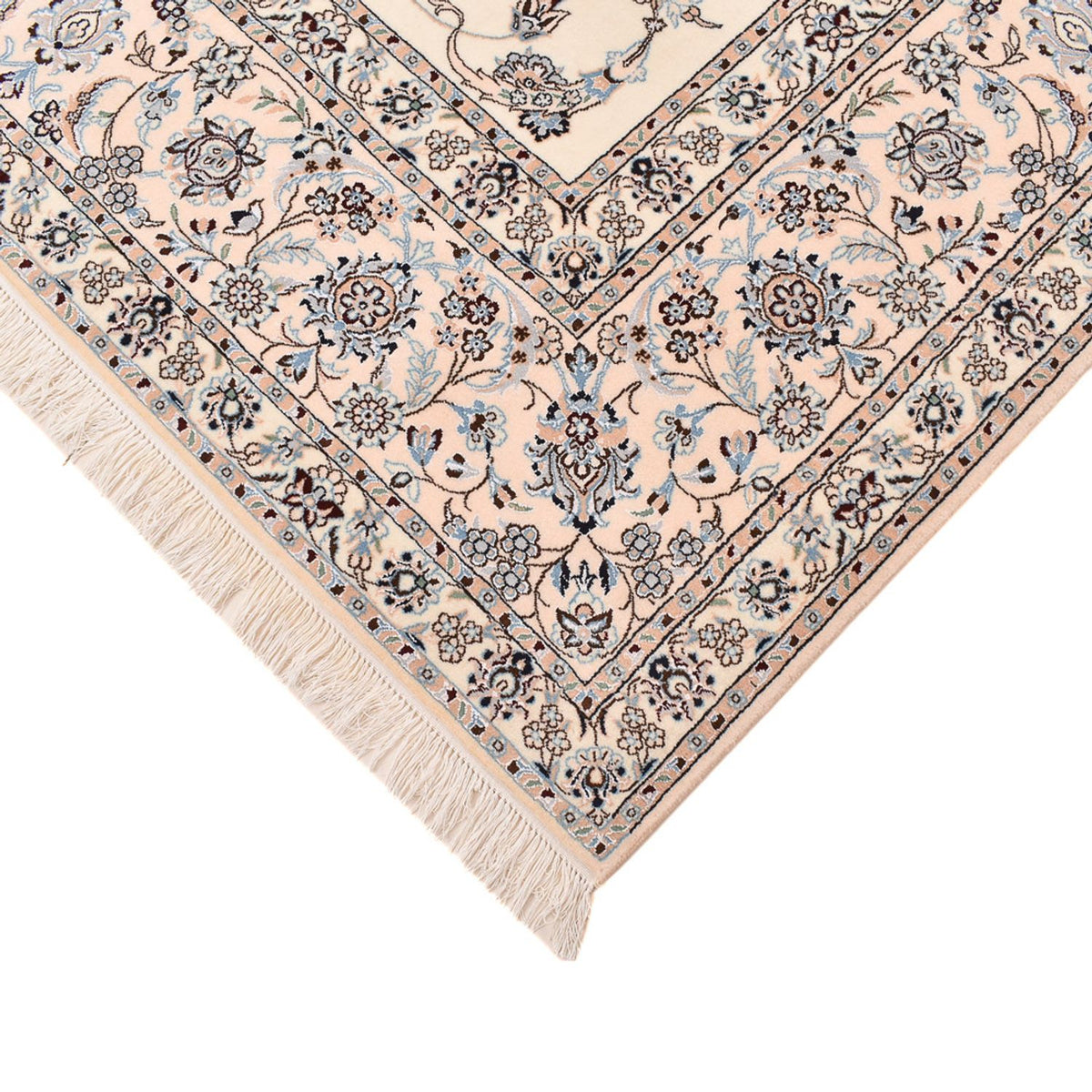 Alfombra Persa - Nain - Prima - 347 x 258 cm - blanco