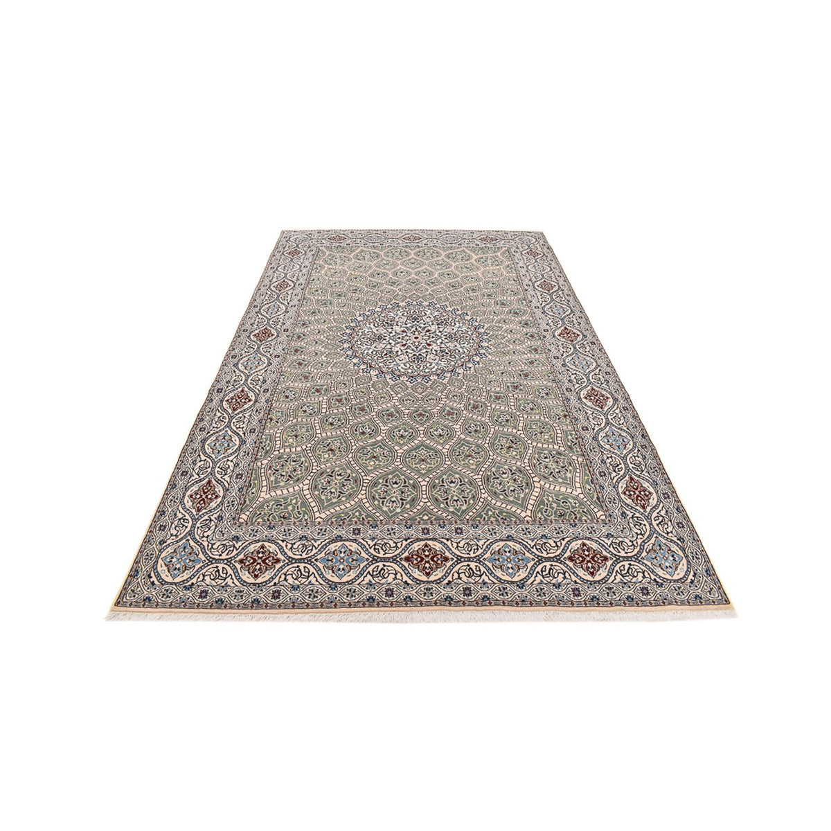 Alfombra Persa - Nain - Real - 315 x 202 cm - taupe