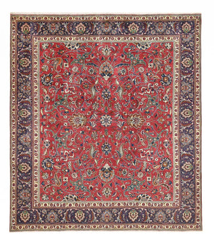 Alfombra persa - Tabriz forma especial  - 348 x 307 cm - rojo