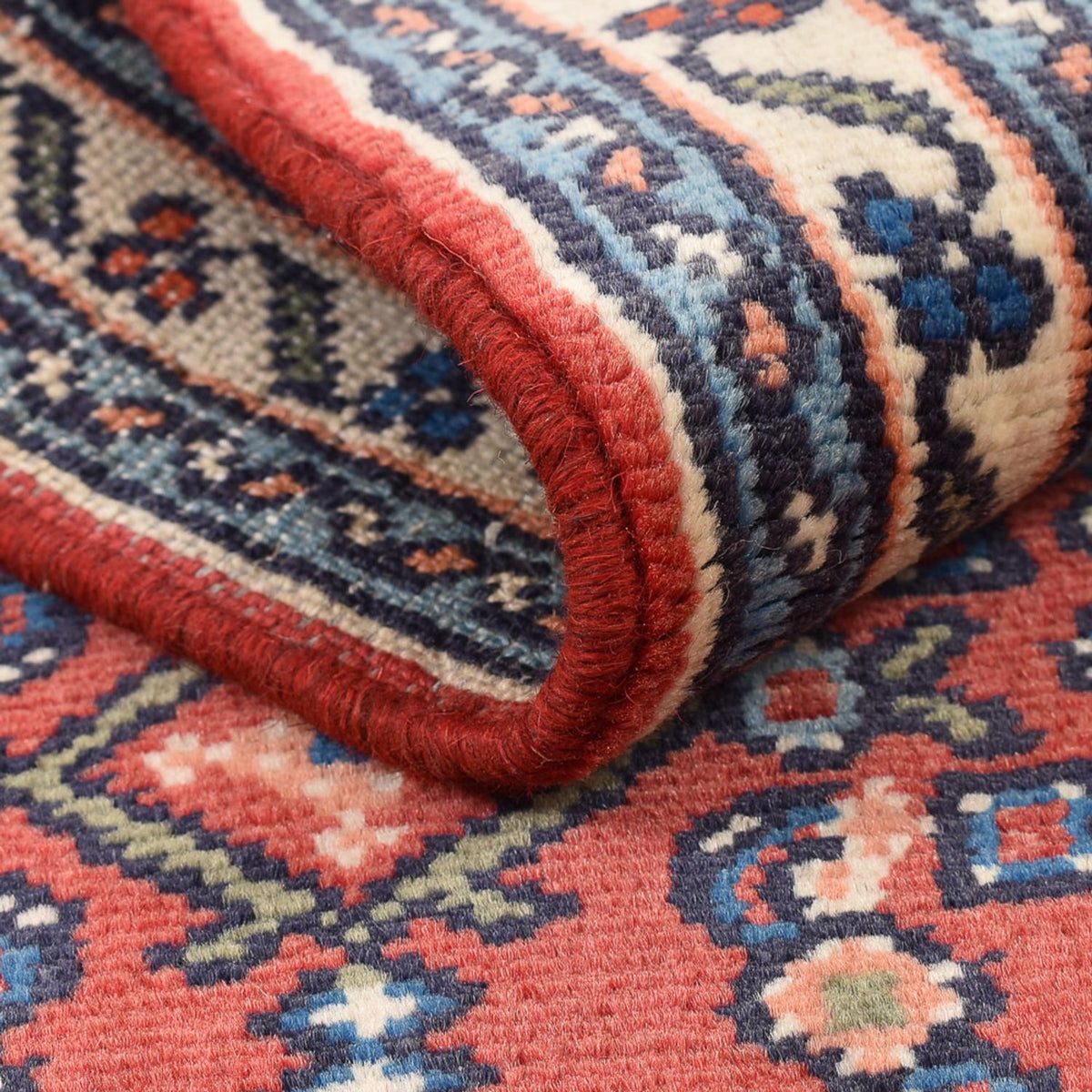 Alfombra de pasillo Alfombra persa - Nómada - 183 x 67 cm - rojo claro