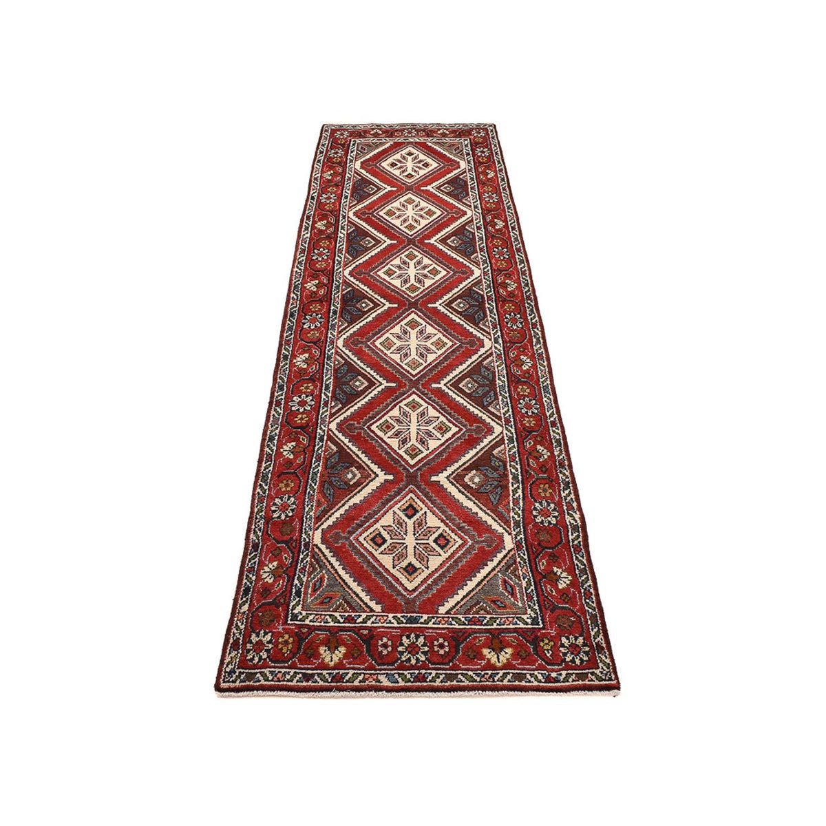 Alfombra de pasillo Alfombra persa - Nómada - 275 x 77 cm - multicolor