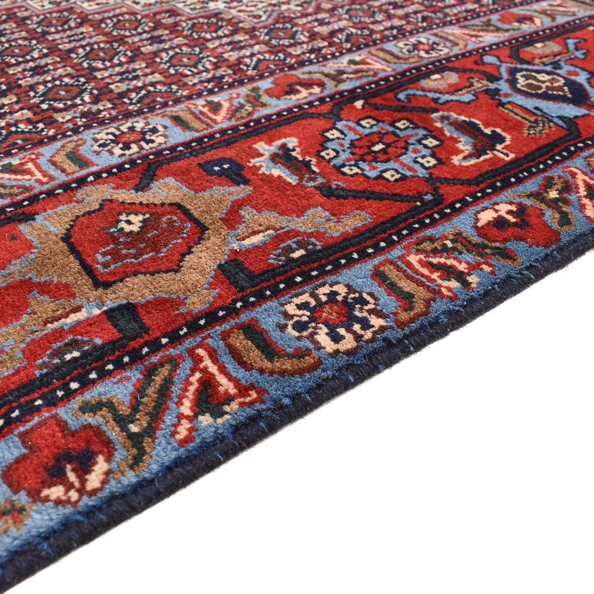 Alfombra persa - Clásica - 296 x 196 cm - rojo burdeos