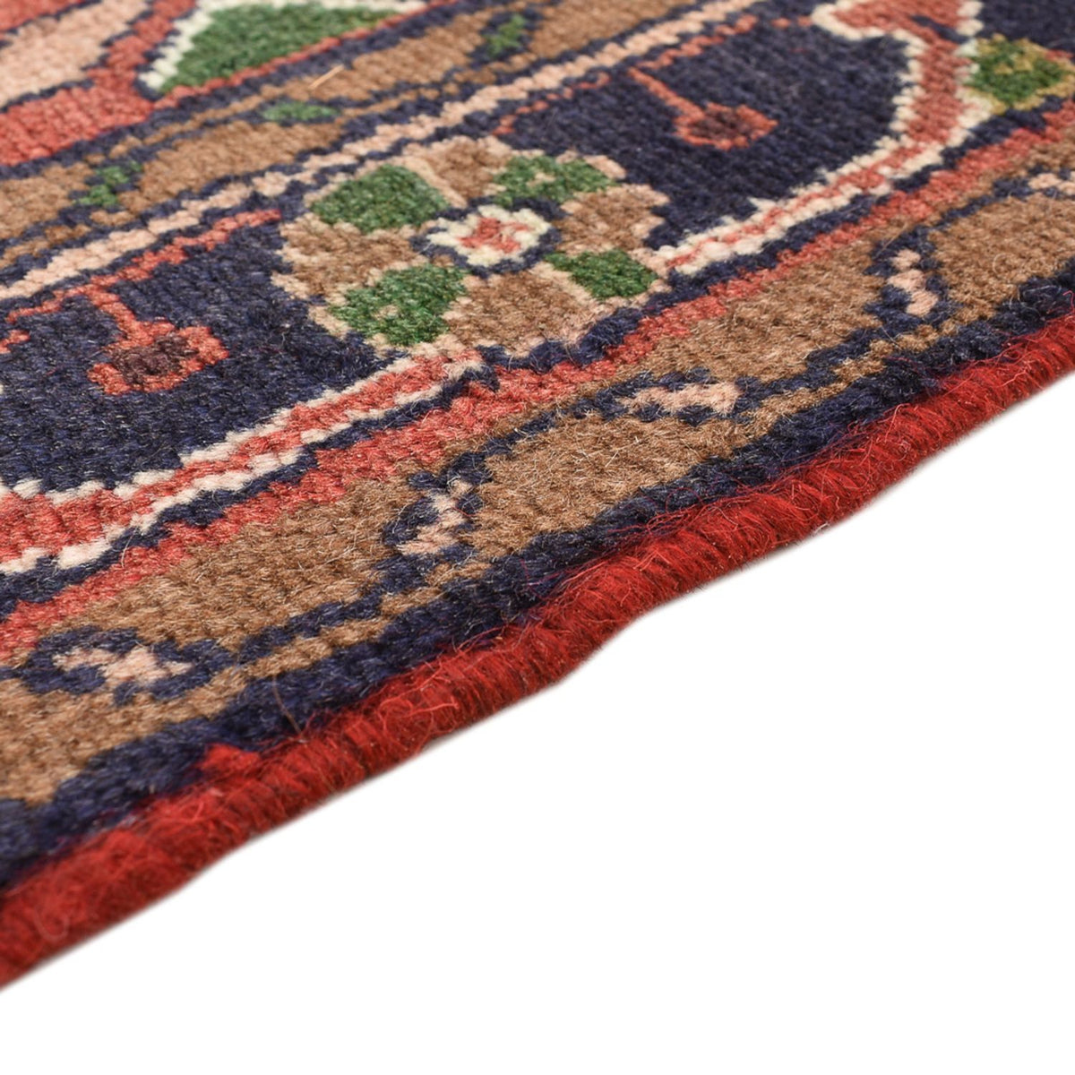Alfombra de pasillo Alfombra persa - Nómada - 277 x 78 cm - beige oscuro