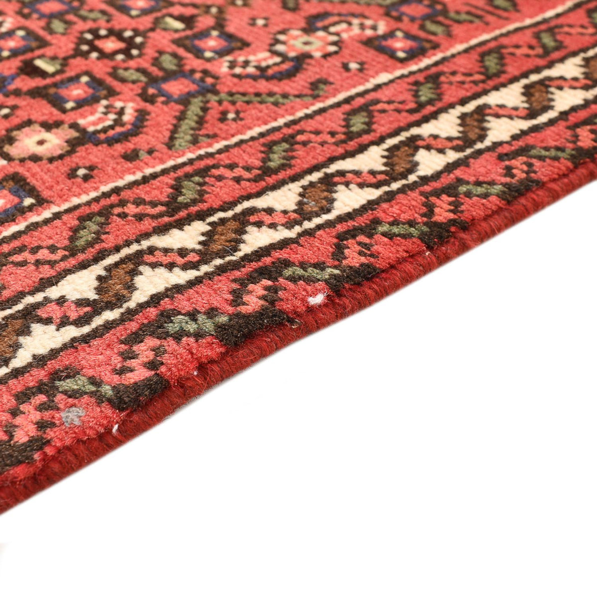 Alfombra de pasillo Alfombra persa - Nómada - 196 x 63 cm - rojo claro