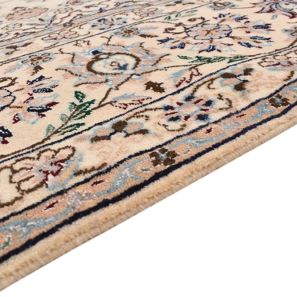 Alfombra Persa - Nain - Real - 322 x 208 cm - blanco