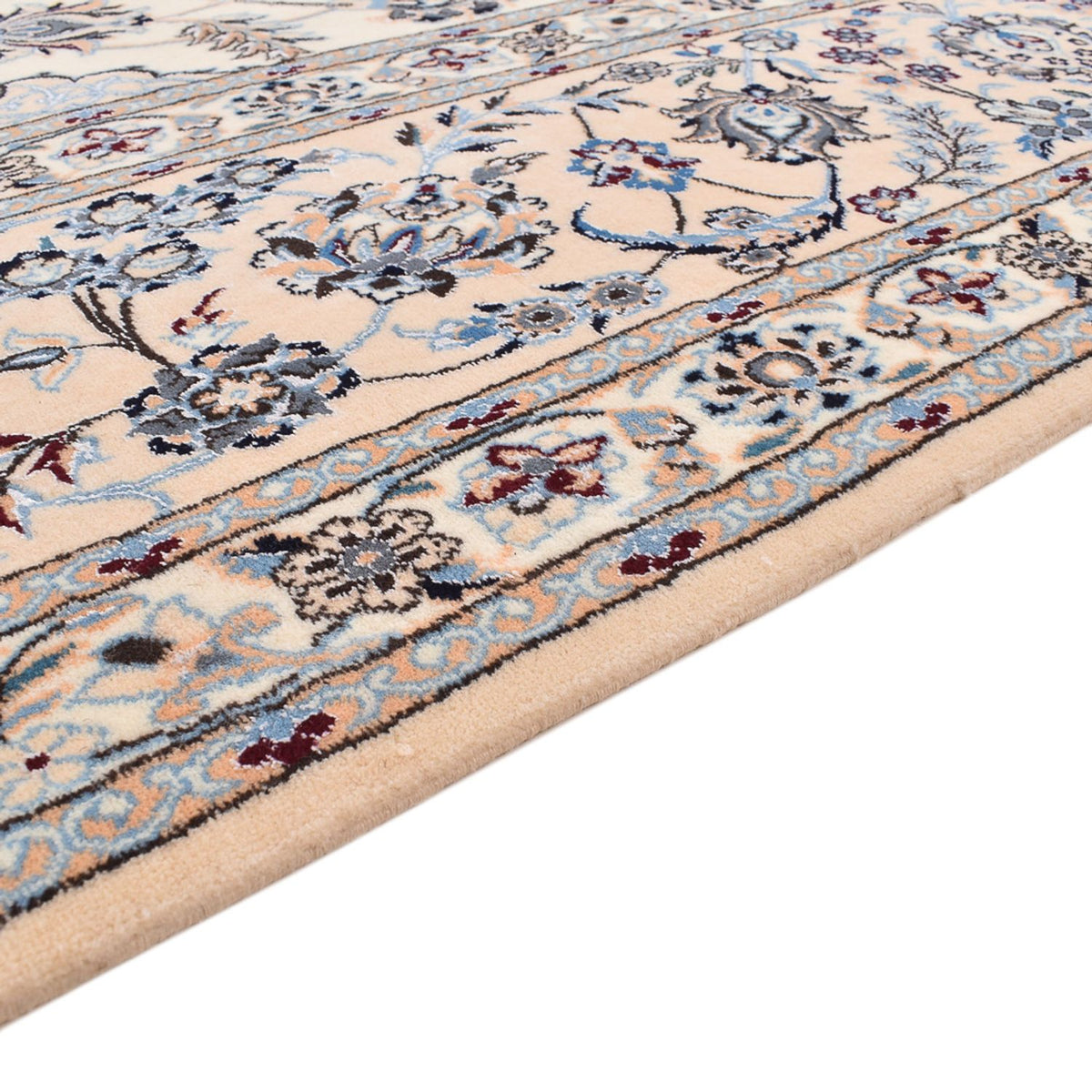 Alfombra Persa - Nain - Prima - 368 x 255 cm - blanco