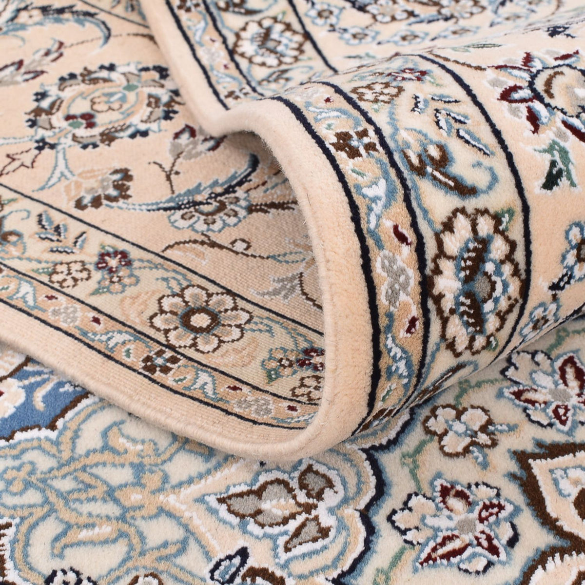 Alfombra Persa - Nain - Prima - 309 x 206 cm - azul