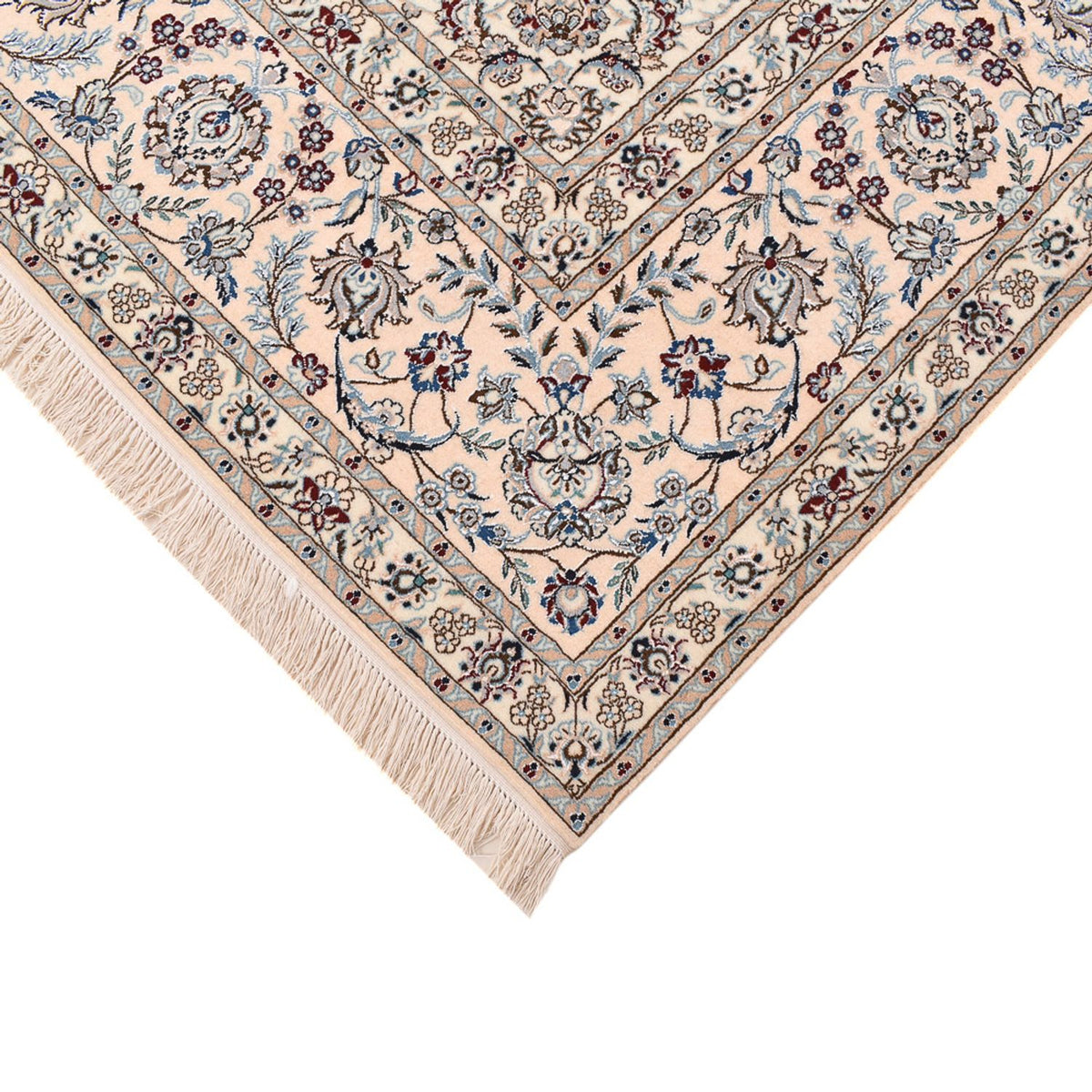 Alfombra Persa - Nain - Prima - 362 x 255 cm - azul oscuro
