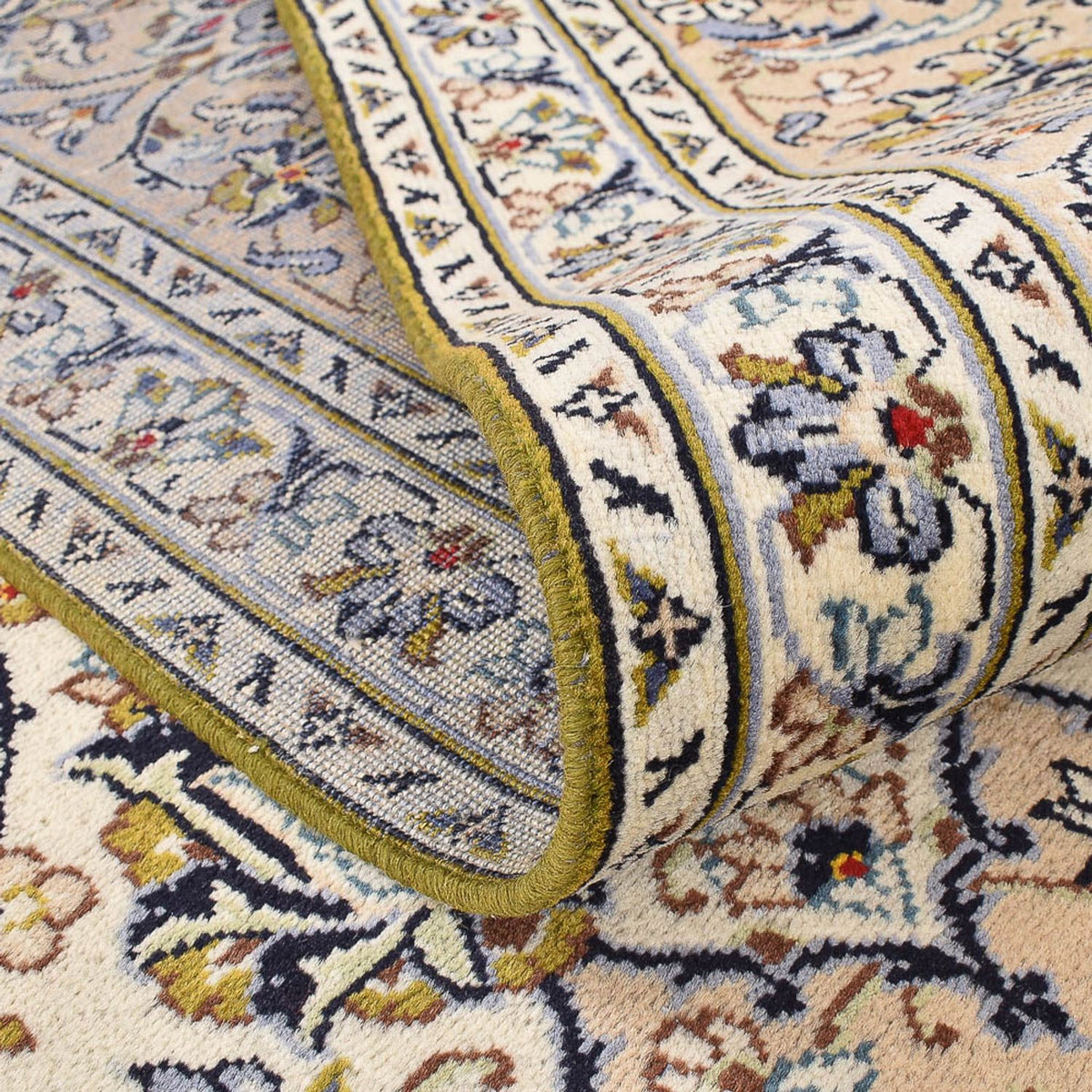 Alfombra persa - Keshan - 397 x 295 cm - arena