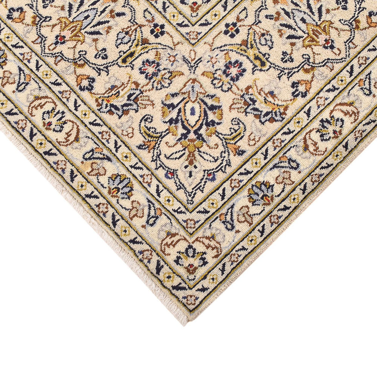 Alfombra persa - Keshan - 355 x 245 cm - beige claro