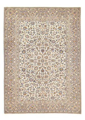 Alfombra persa - Keshan - 380 x 271 cm - beige claro
