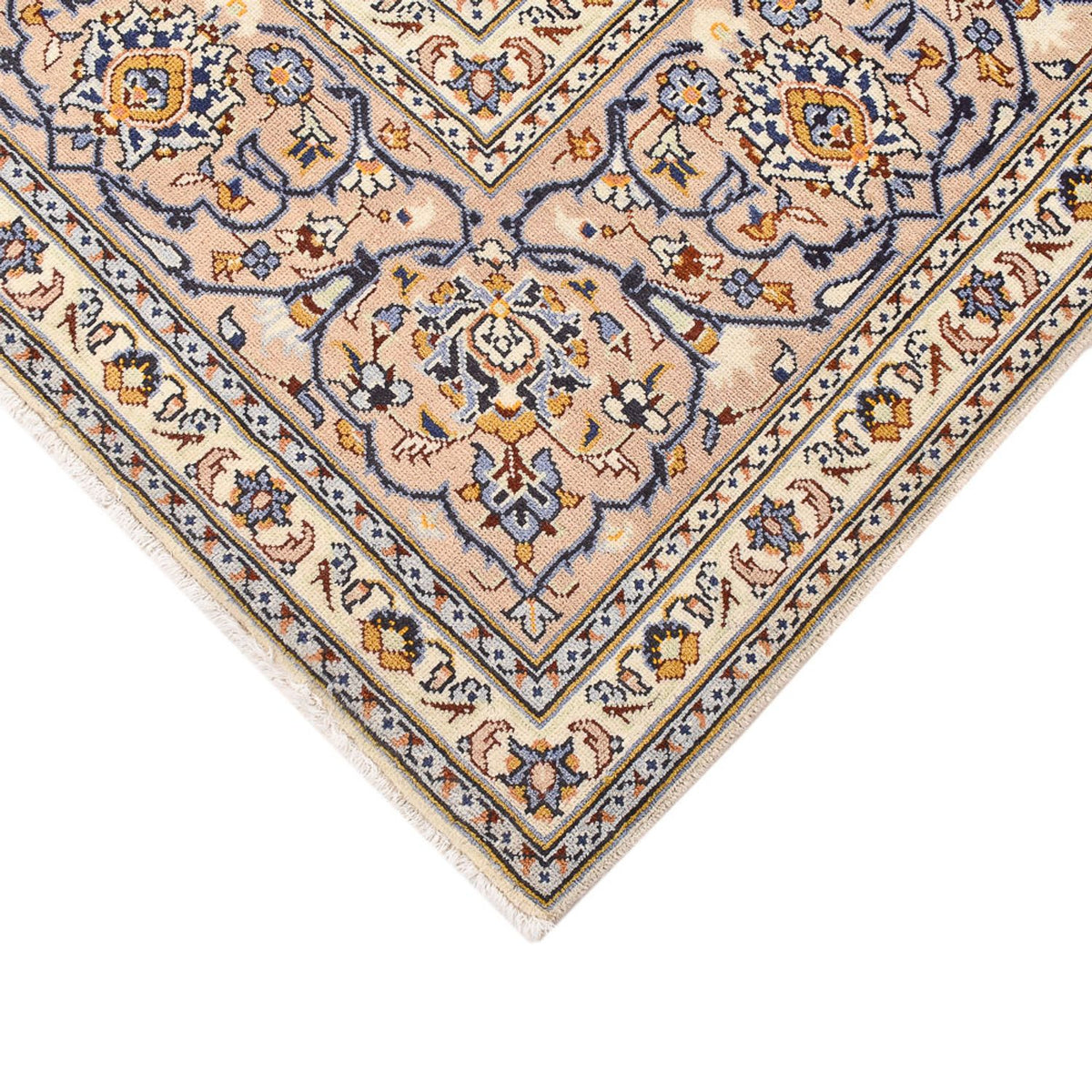 Alfombra persa - Keshan - 380 x 271 cm - beige claro