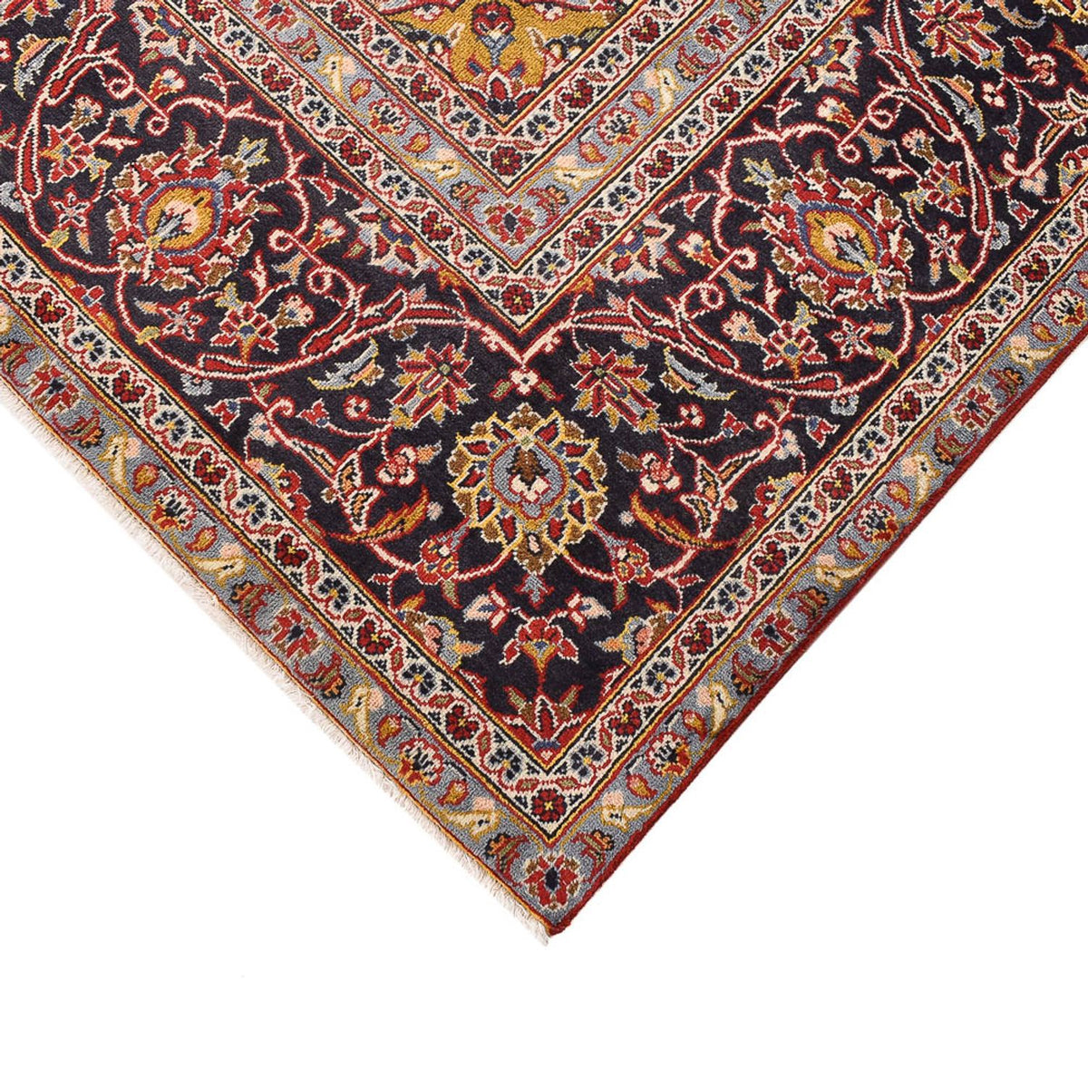 Alfombra persa - Keshan - 388 x 283 cm - rojo