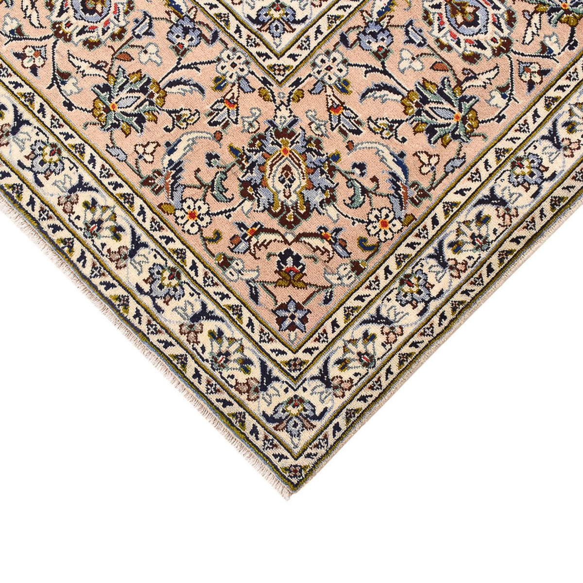 Alfombra persa - Keshan - 405 x 292 cm - beige claro