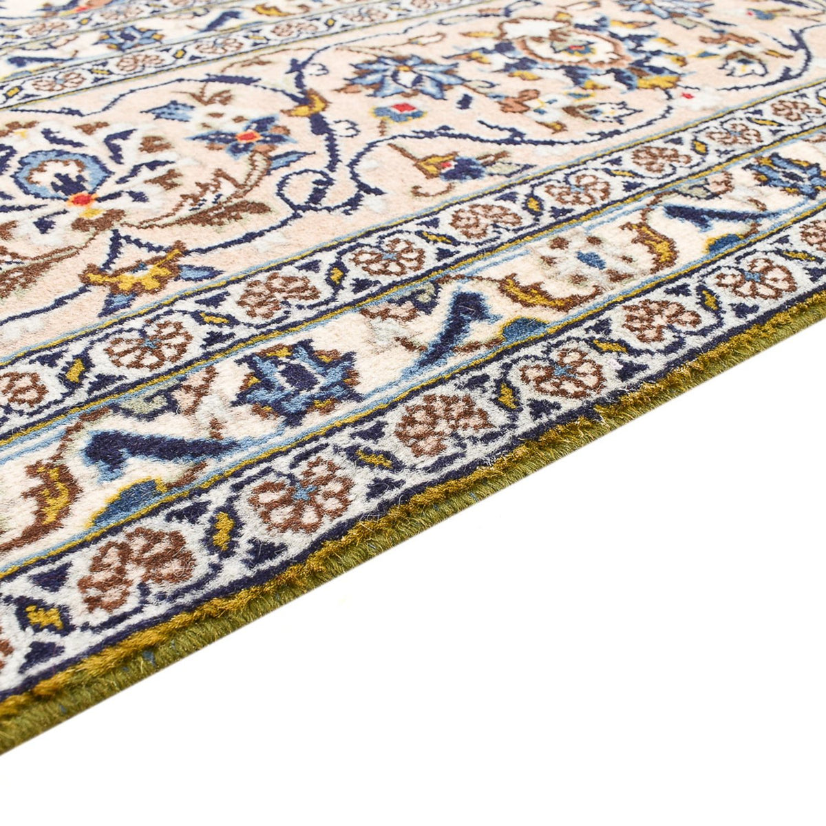 Alfombra persa - Keshan - 360 x 246 cm - beige claro