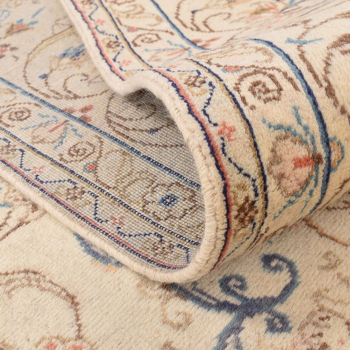 Alfombra persa - Keshan - 335 x 250 cm - beige claro