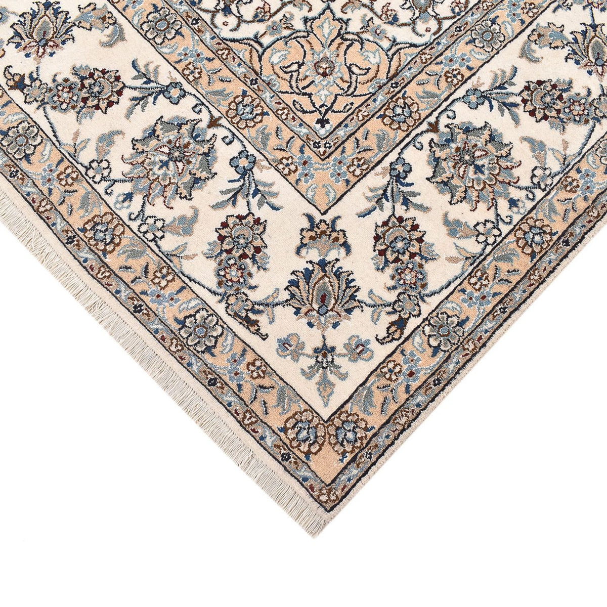 Alfombra persa - Nain - 293 x 244 cm - azul