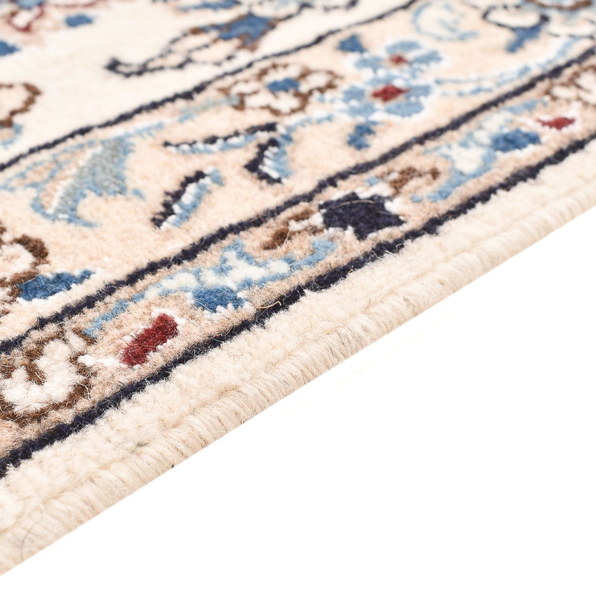 Alfombra persa - Nain - 343 x 244 cm - beige claro