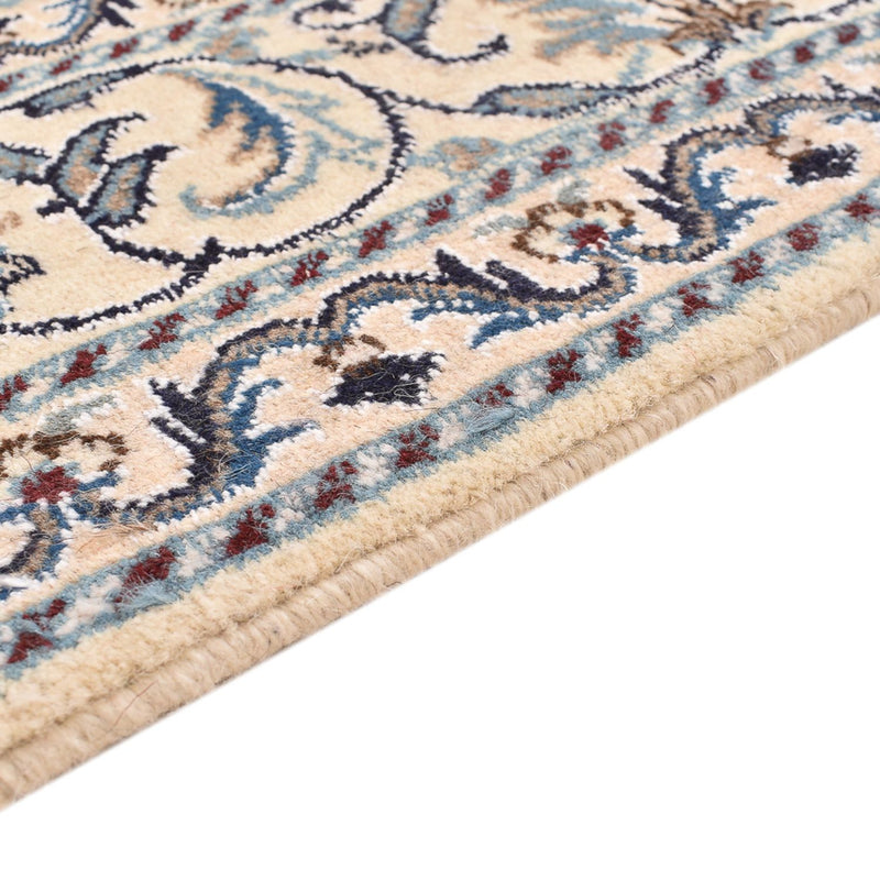 Alfombra persa - Nain - 203 x 150 cm - azul oscuro