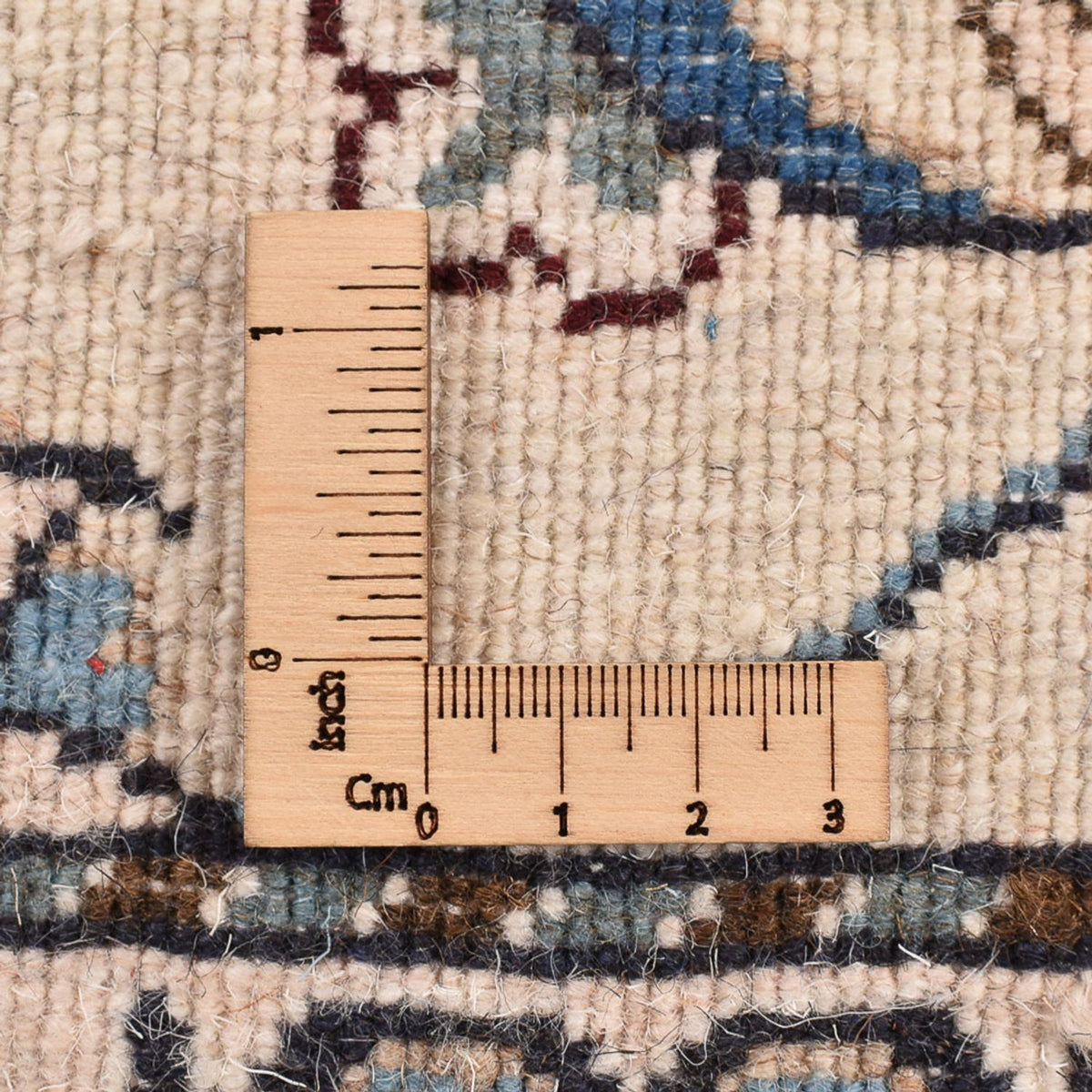 Alfombra de pasillo Alfombra persa - Nain - 286 x 80 cm - beige