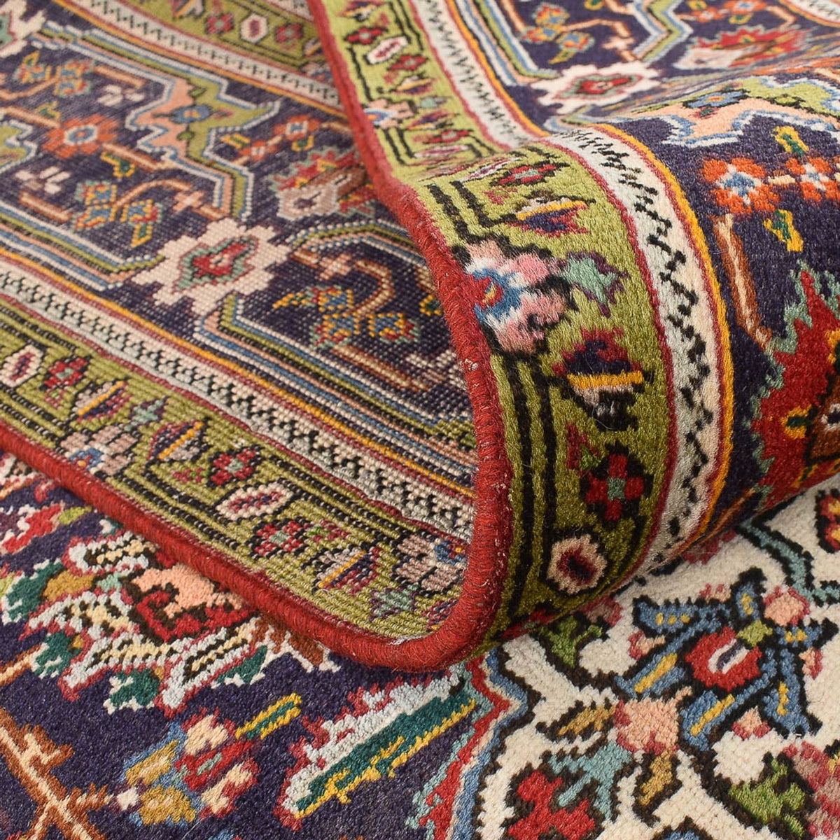Alfombra persa - Tabriz - 347 x 242 cm - rojo claro