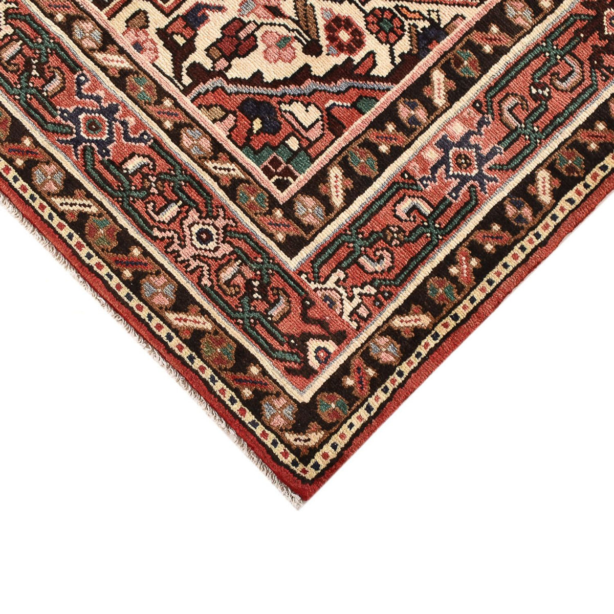 Alfombra persa - Nómada - 300 x 211 cm - rojo claro