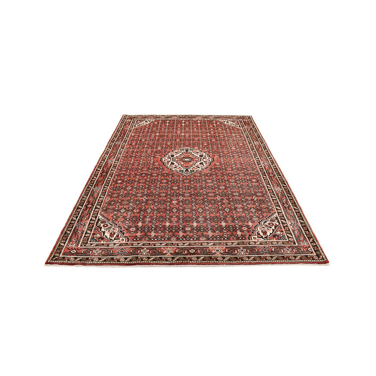 Alfombra persa - Nómada - 300 x 211 cm - rojo claro