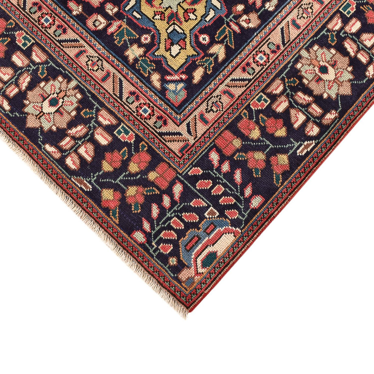 Alfombra persa - Tabriz - 279 x 185 cm - rojo