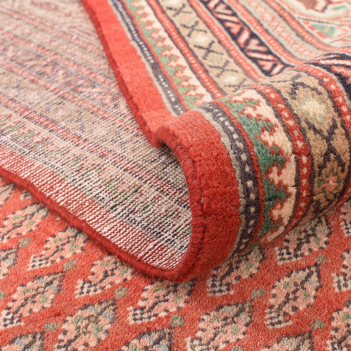 Alfombra persa - Mir - 315 x 223 cm - rojo claro