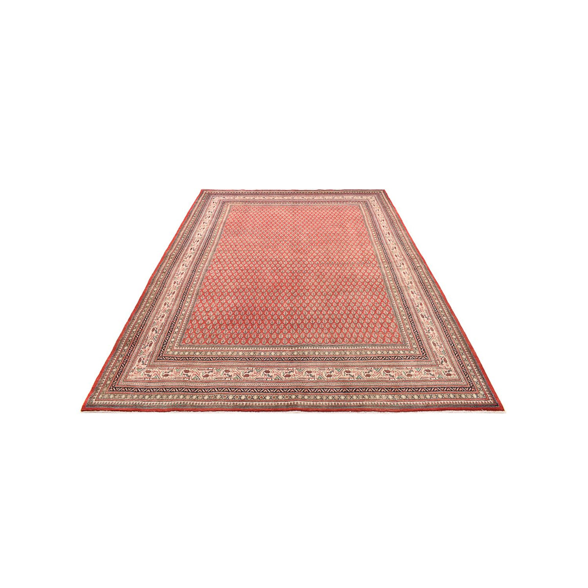 Alfombra persa - Mir - 315 x 223 cm - rojo claro