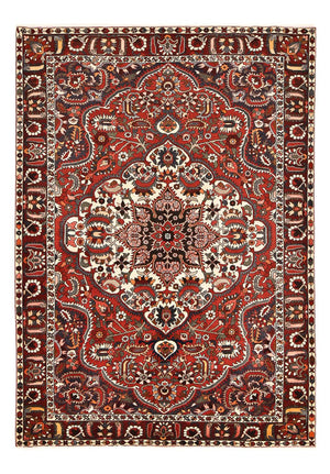 Alfombra persa - Nómada - 313 x 211 cm - rojo oscuro