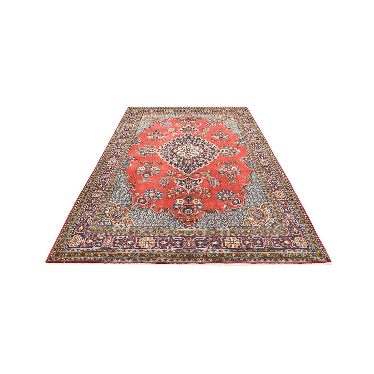 Alfombra persa - Real - 322 x 220 cm - rojo
