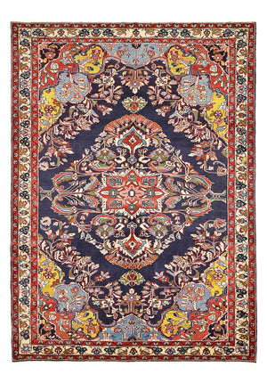 Alfombra persa - Clásica - 311 x 215 cm - azul oscuro